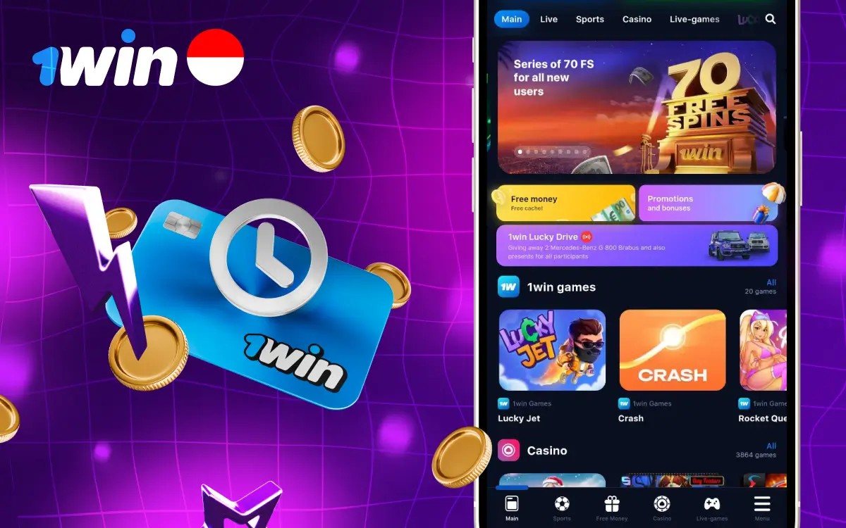 1win Casino Indonesia - Official Site, App, Games & Bonuses